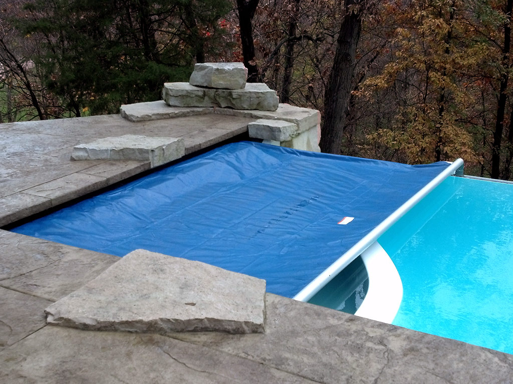 Inground Swimming Pool Cover Installation
